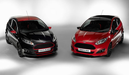 FORD FIESTA RED&BLACK EDITION