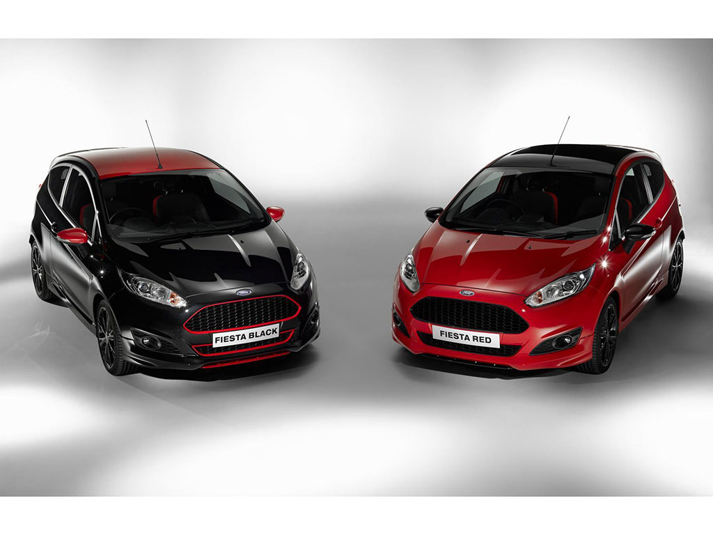 FORD FIESTA RED&BLACK EDITION