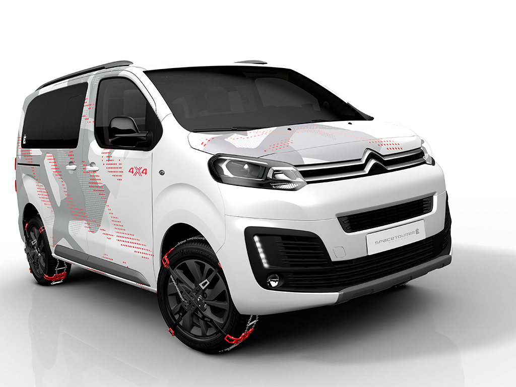Citroën SpaceTourer 4X4 ëConcept para vivir la aventura con estilo