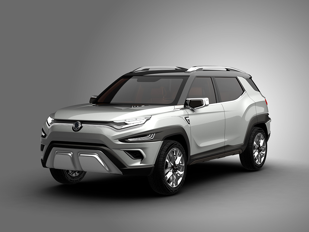 Ssangyong XAVL Concept su SUV de mediano tamaño