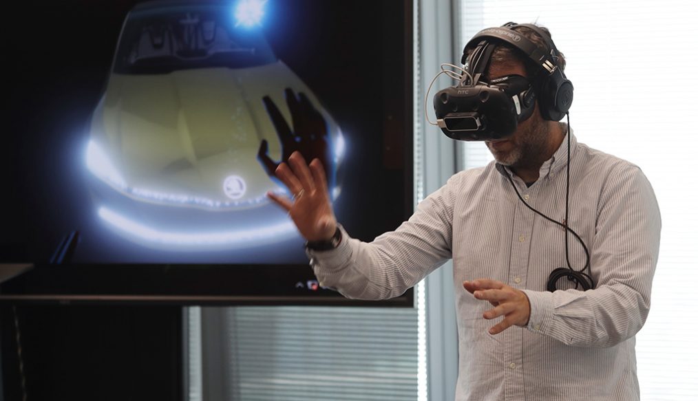 Presentación en Realidad Virtual del Skoda Vision E