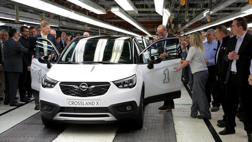 OPEL inicia la producción del Crossland X en Zaragoza