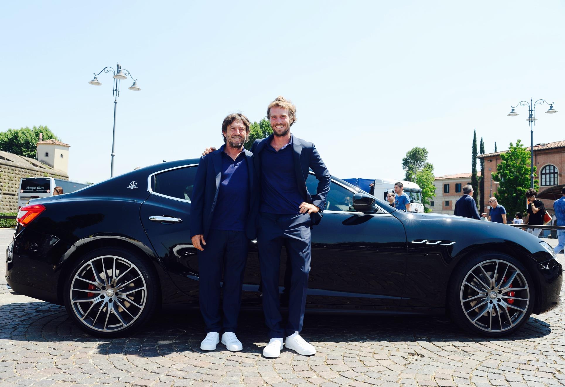 La colaboración Zegna-Maserati continúa con el desafío de velocidad
