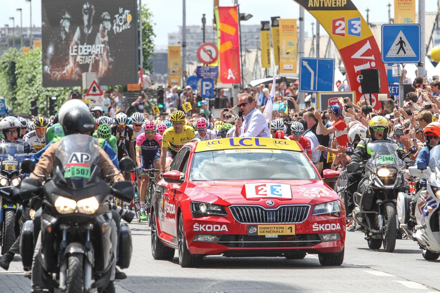 SKODA patrocina el Tour por 14ª vez