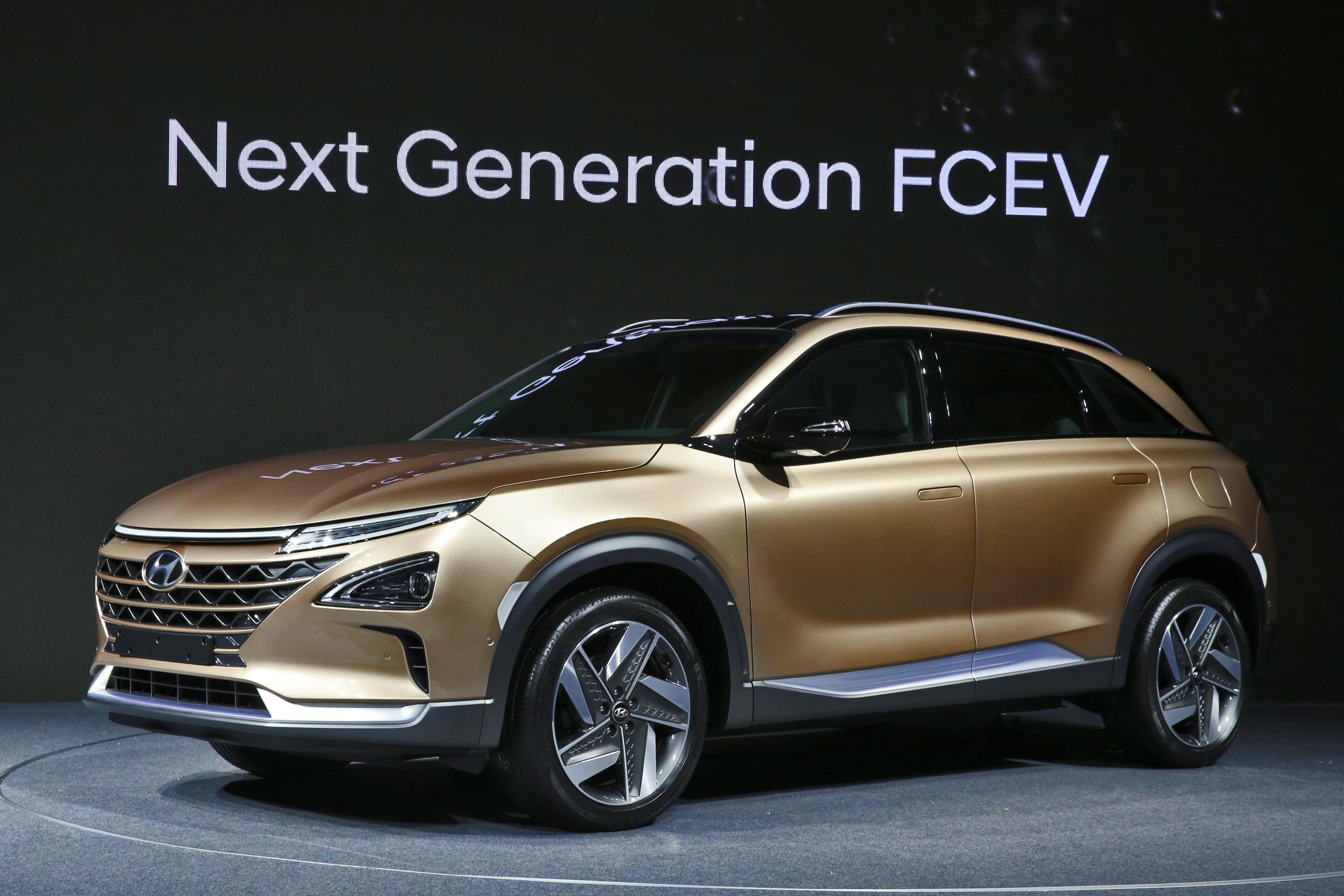 Próxima generación de SUV de pila de combustible de Hyundai