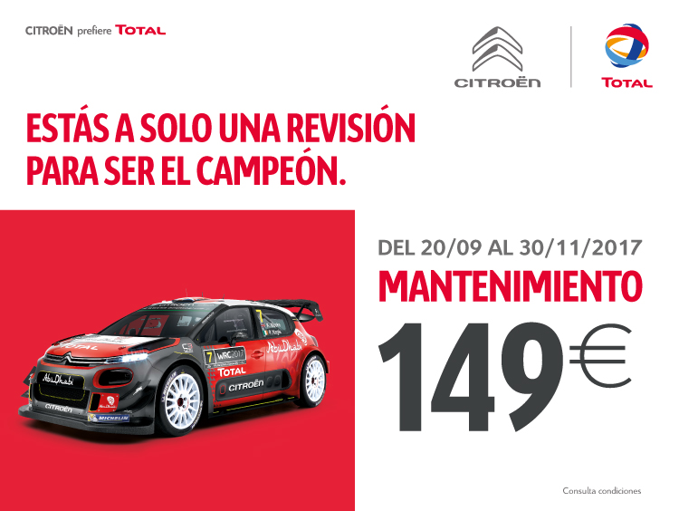 Revisión de Campeón en la Red Citroën