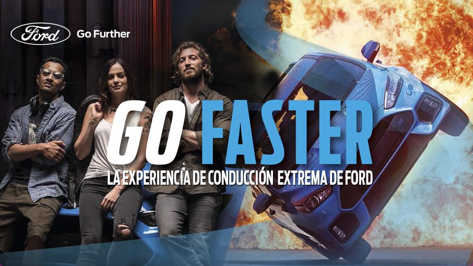 Experiencia inmersiva Ford GO FASTER