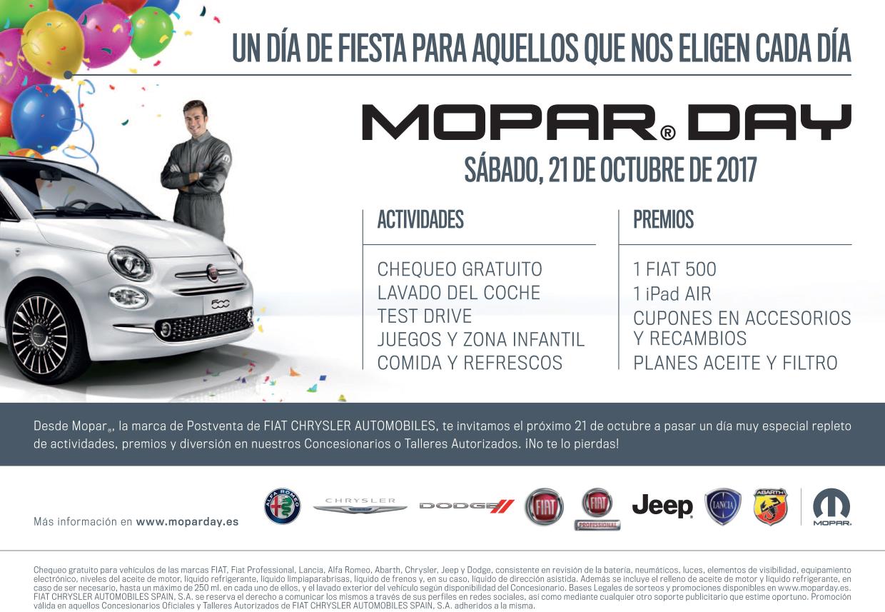 Se inicia la cuenta atrás para el Mopar Day