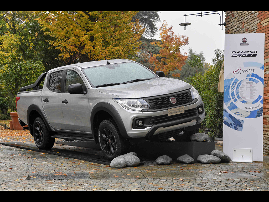 Nuevo FIAT Fullback Cross, built to escape