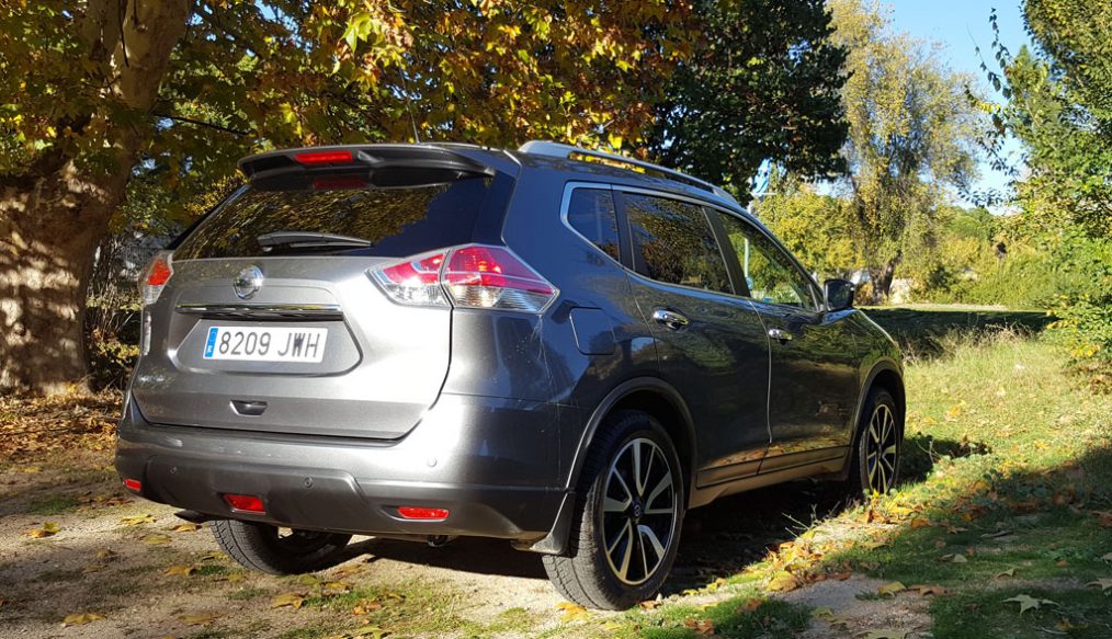 Al volante del Nissan X-Trail