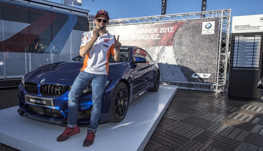 Quinta victoria de Márquez en el BMW M Award
