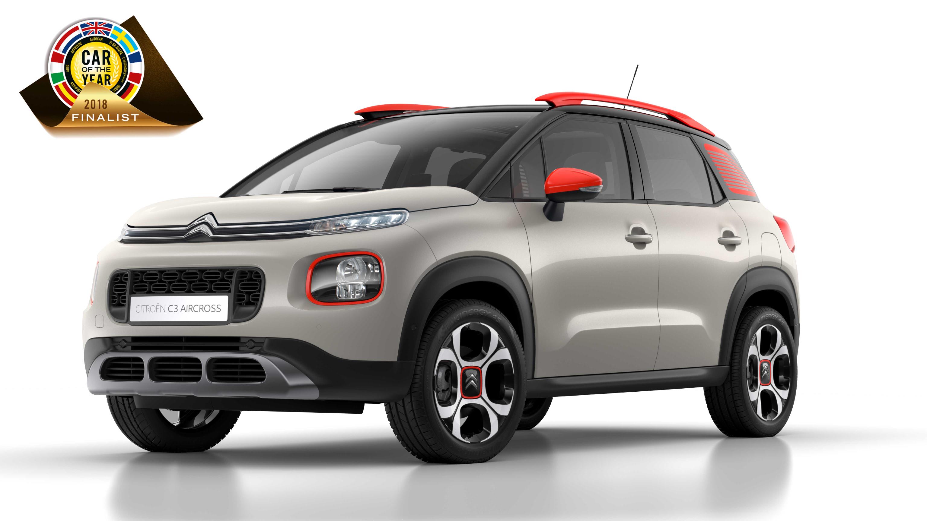 Citroën C3 Aircross finalista del COTY 2018