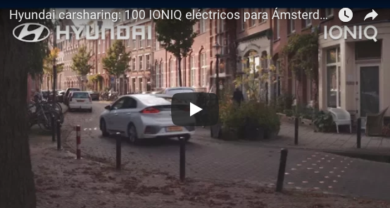 Hyundai Carsharing, 100 Ioniq en Amsterdam