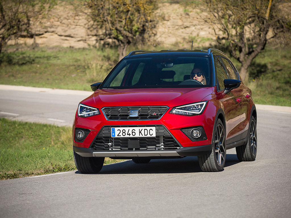 Seat Arona en movimiento