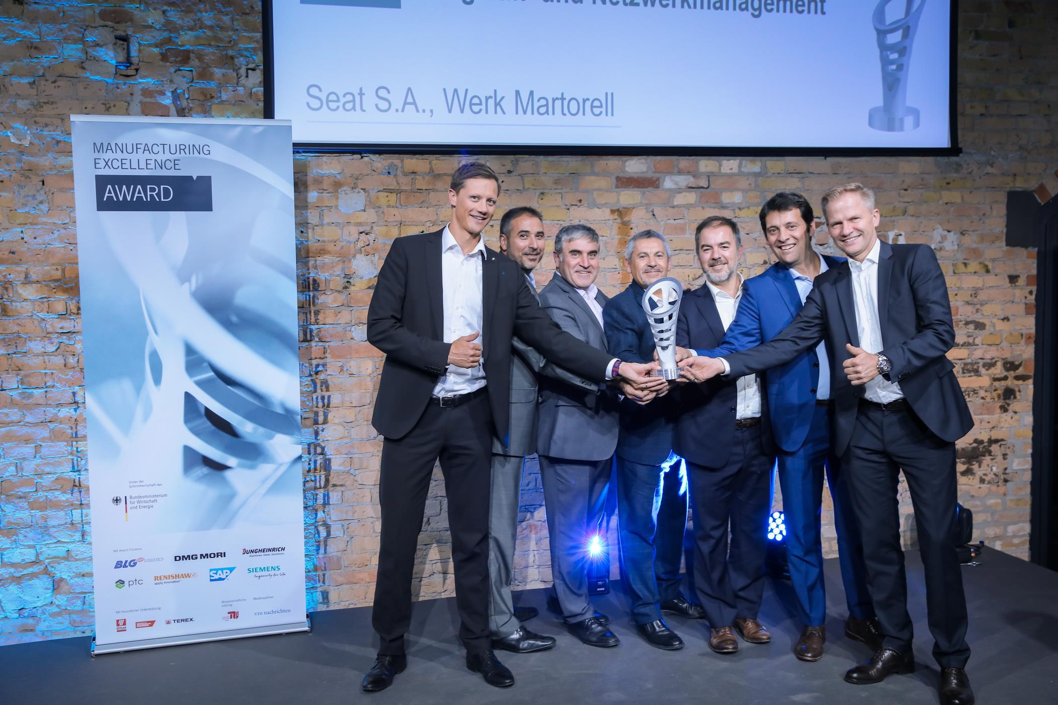 SEAT gana el premio Manufacturing Excellence 2017