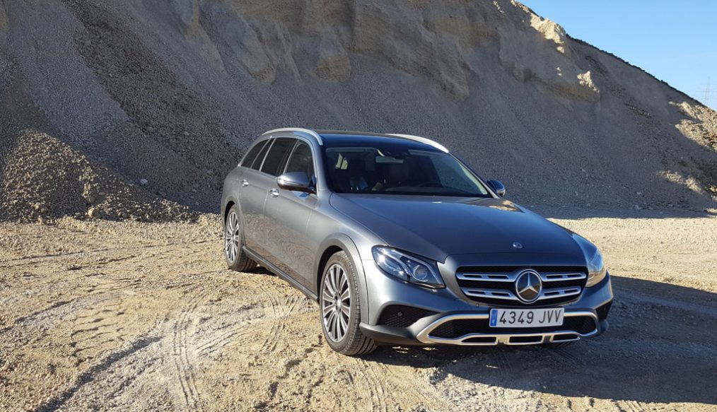 Al volante del Mercedes Clase E All Terrain