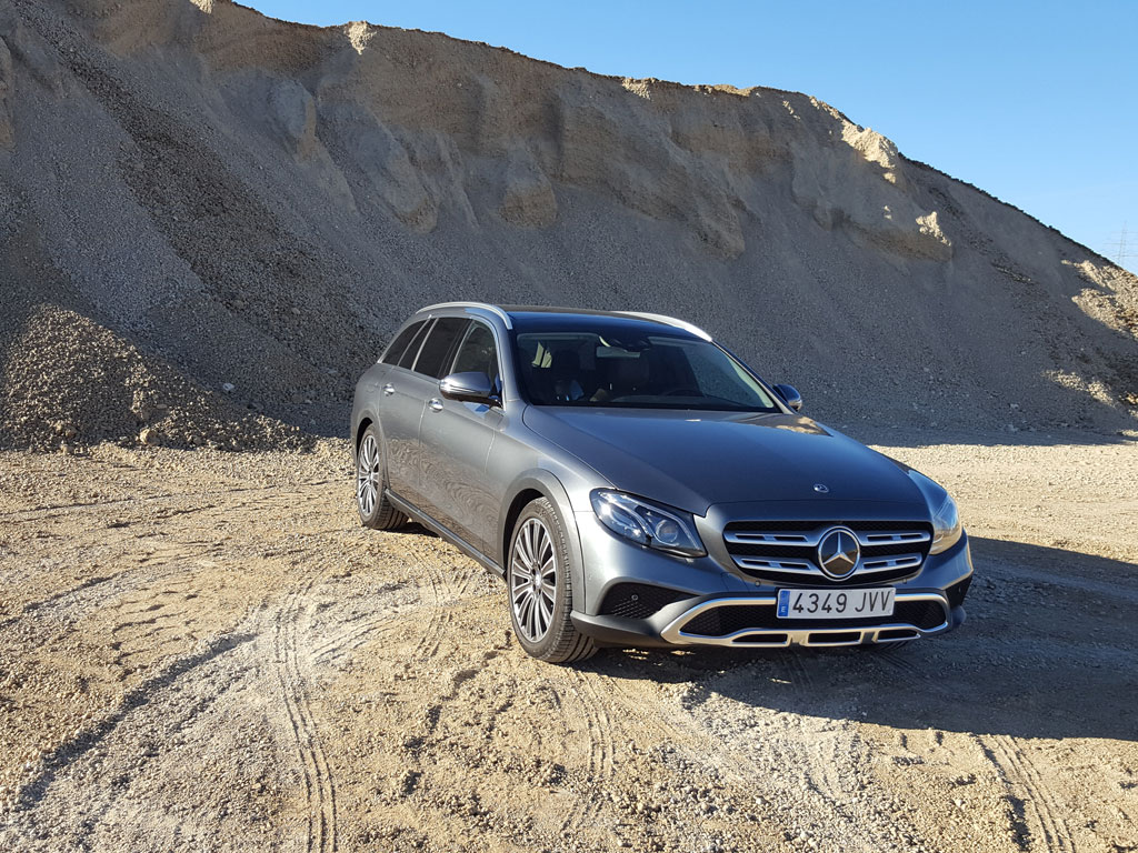 Al volante del Mercedes Clase E All Terrain