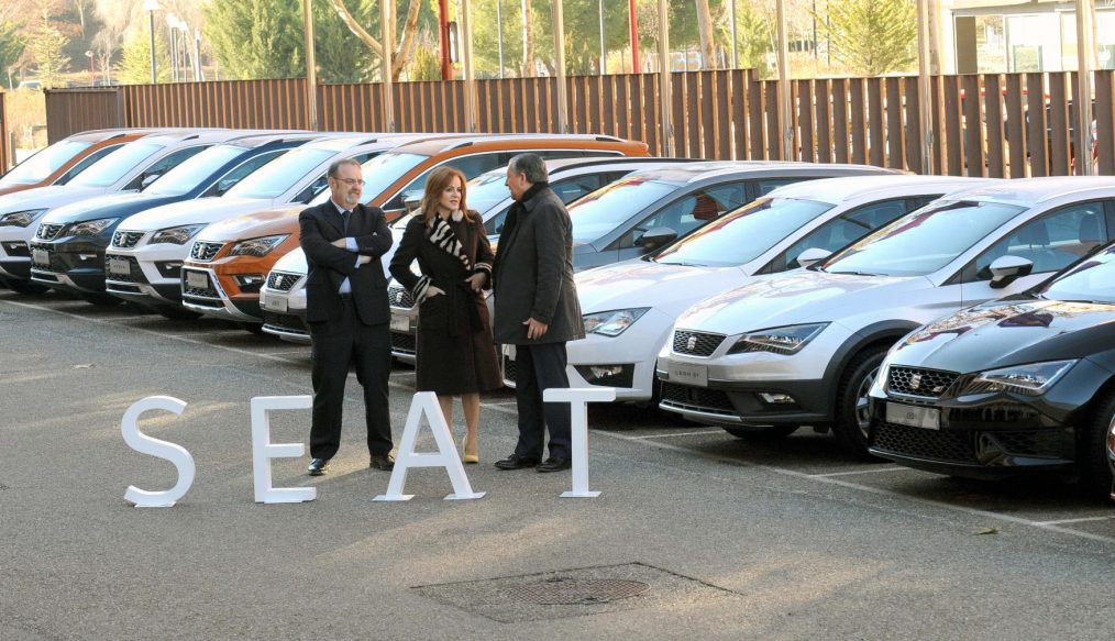 SEAT dona 20 coches a la Consejería de Educación de la Junta de CyL