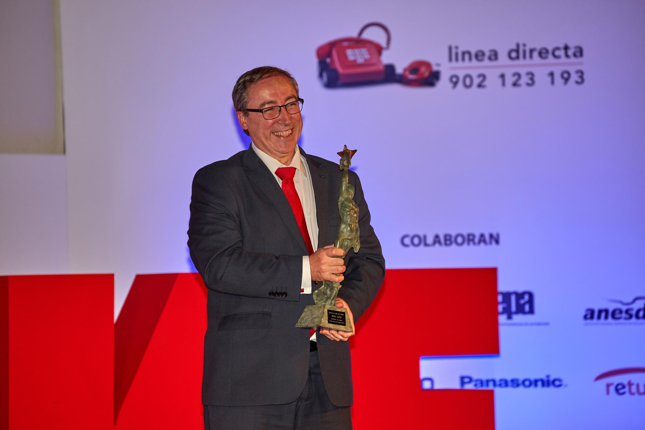 SEAT León ha sido galardonado con dos premios Estrella Luike del Motor