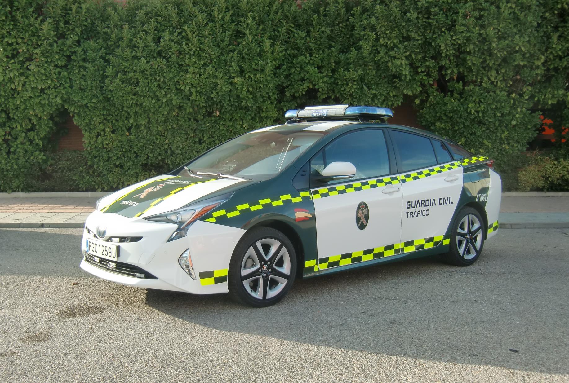 La Agrupación de Tráfico de la Guardia Civil (ATGC) ha adquirido cuatro unidades del Toyota Prius