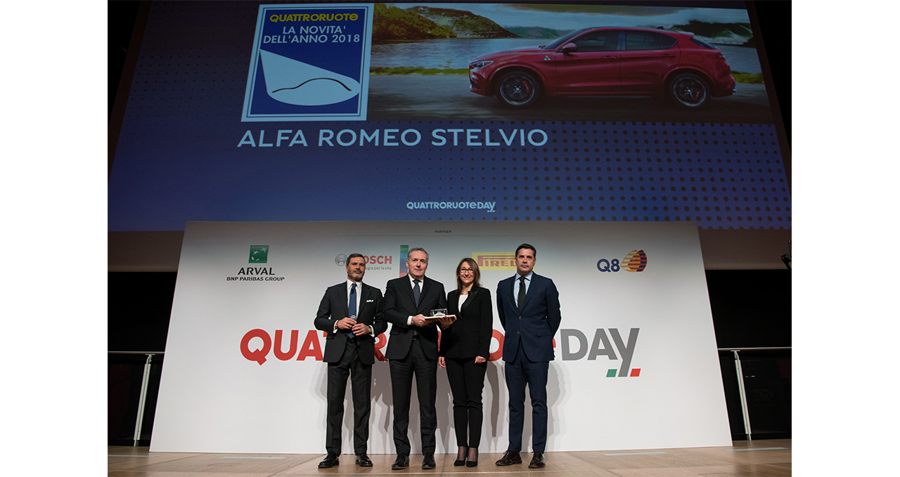 Alfa Romeo Stelvio Nuevo Coche del Año 2018 Quattroroute