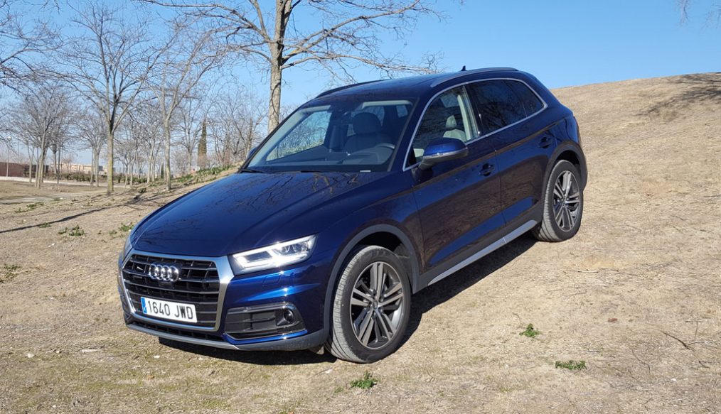 Tras el volante del Audi Q5