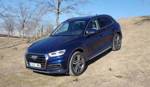 Tras el volante del Audi Q5