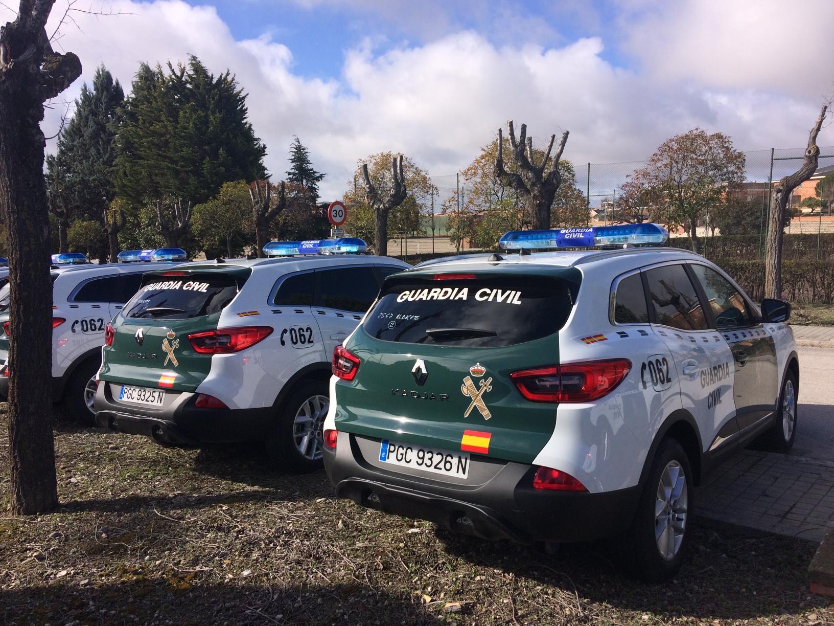 Renault entrega 180 Kadjar a la Guardia Civil