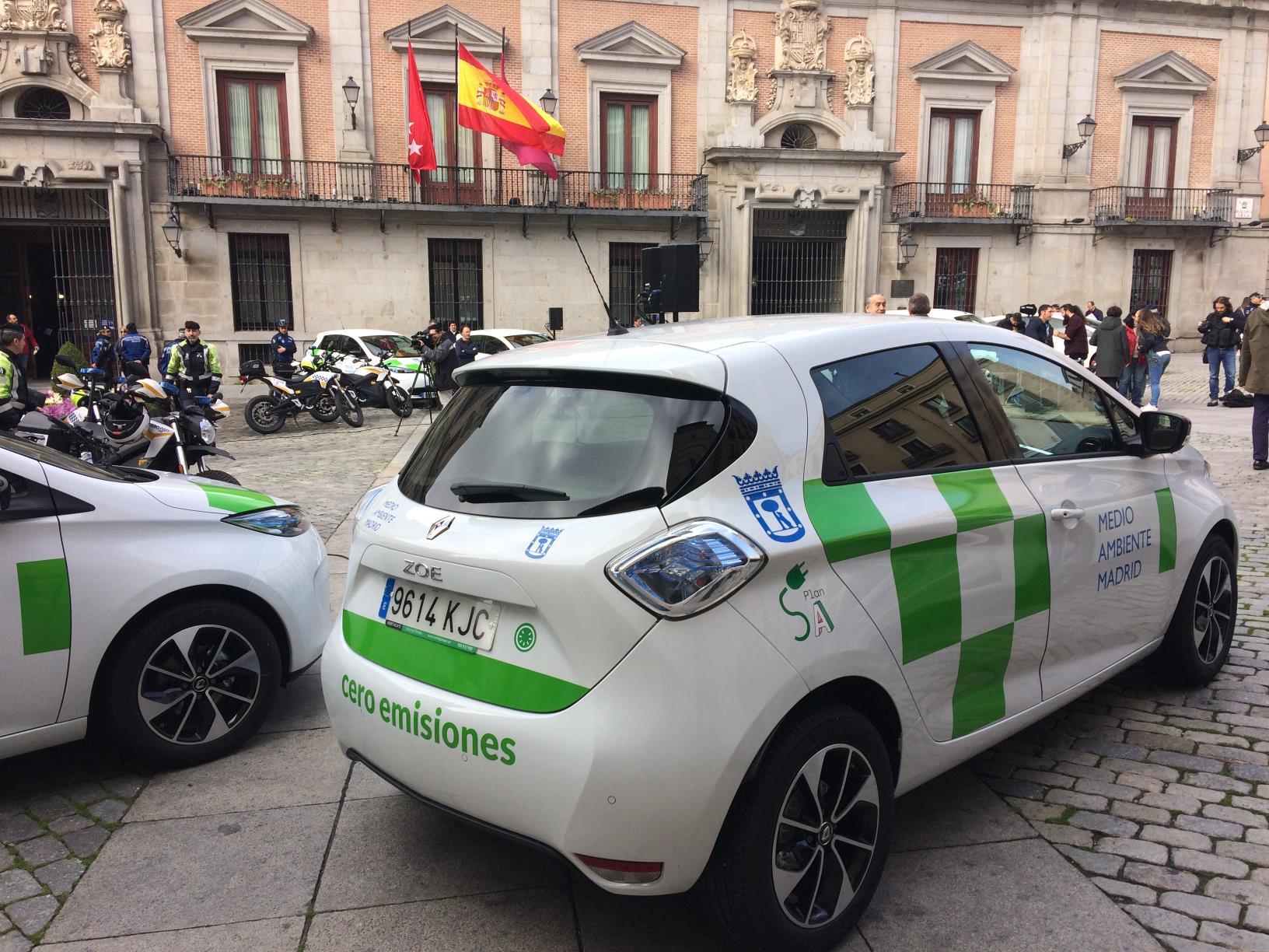 74 Renault ZOE para el Ayuntamiento de Madrid