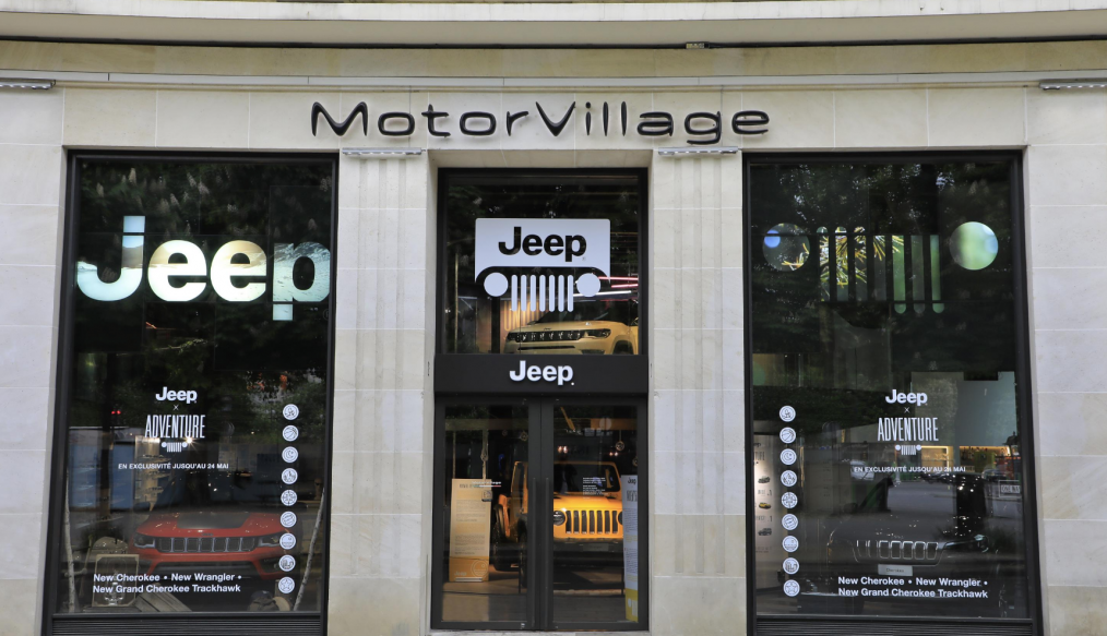 Se inaugura la Jeep Adventure en París