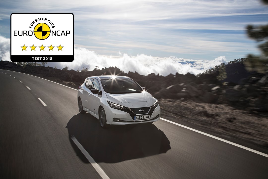Nissan LEAF 5 estrellas EuroNCAP