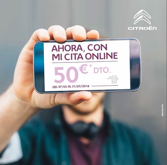 Nueva cita Online en los concesionarios Citroën