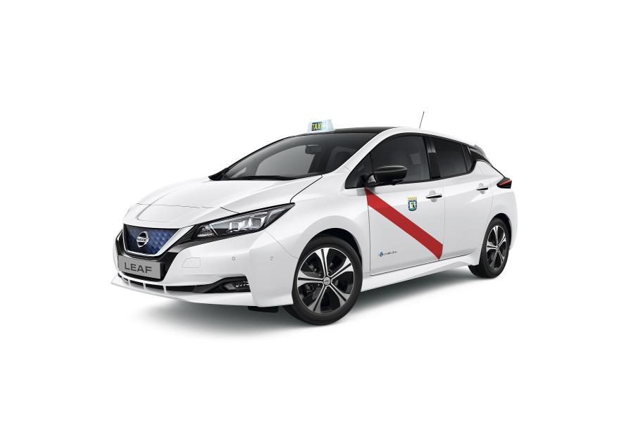 Nissan LEAF homologado para taxi en Madrid y BCN