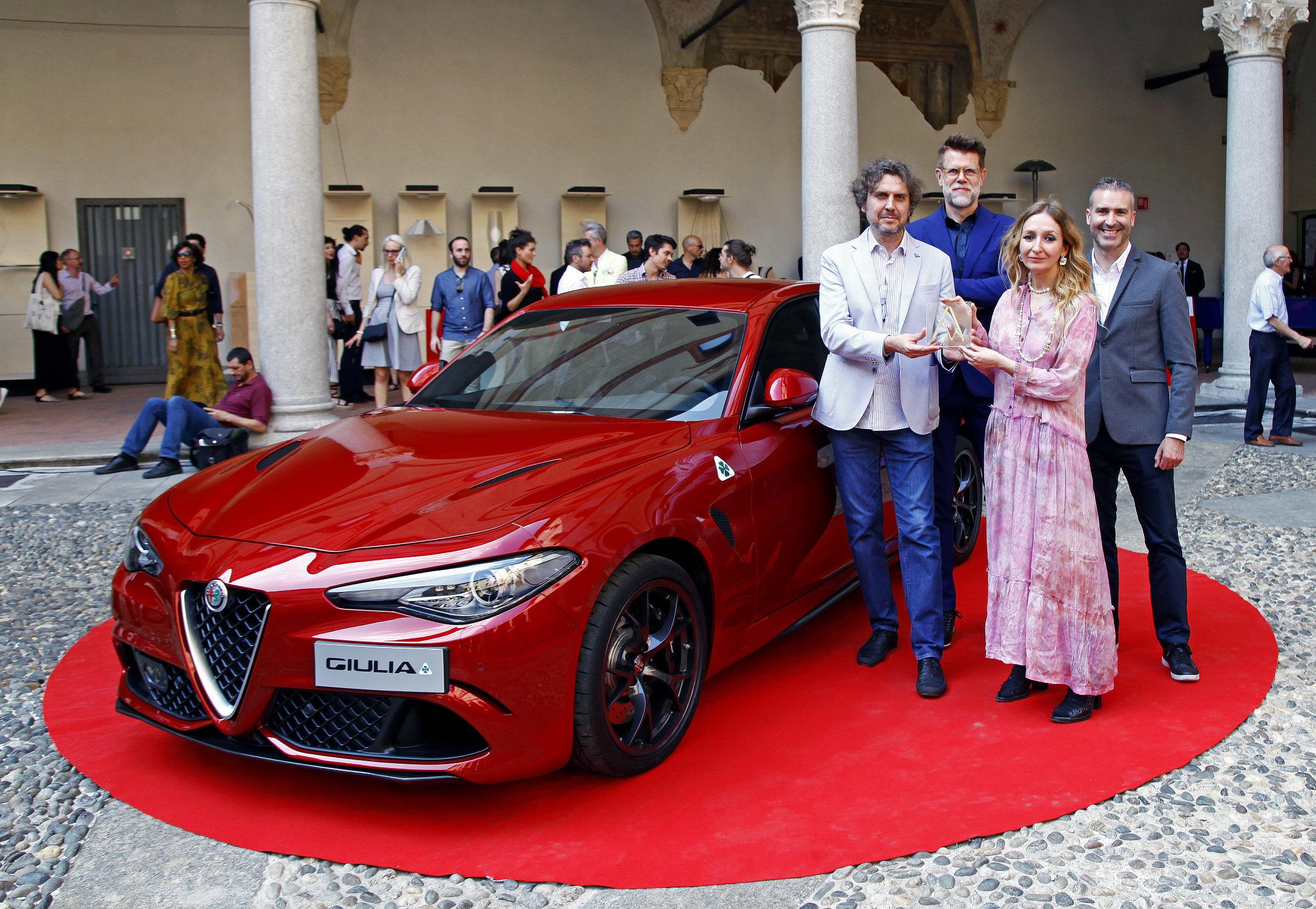 Alfa Romeo Giulia ha ganado la XXV edición del "Compasso d'Oro ADI"