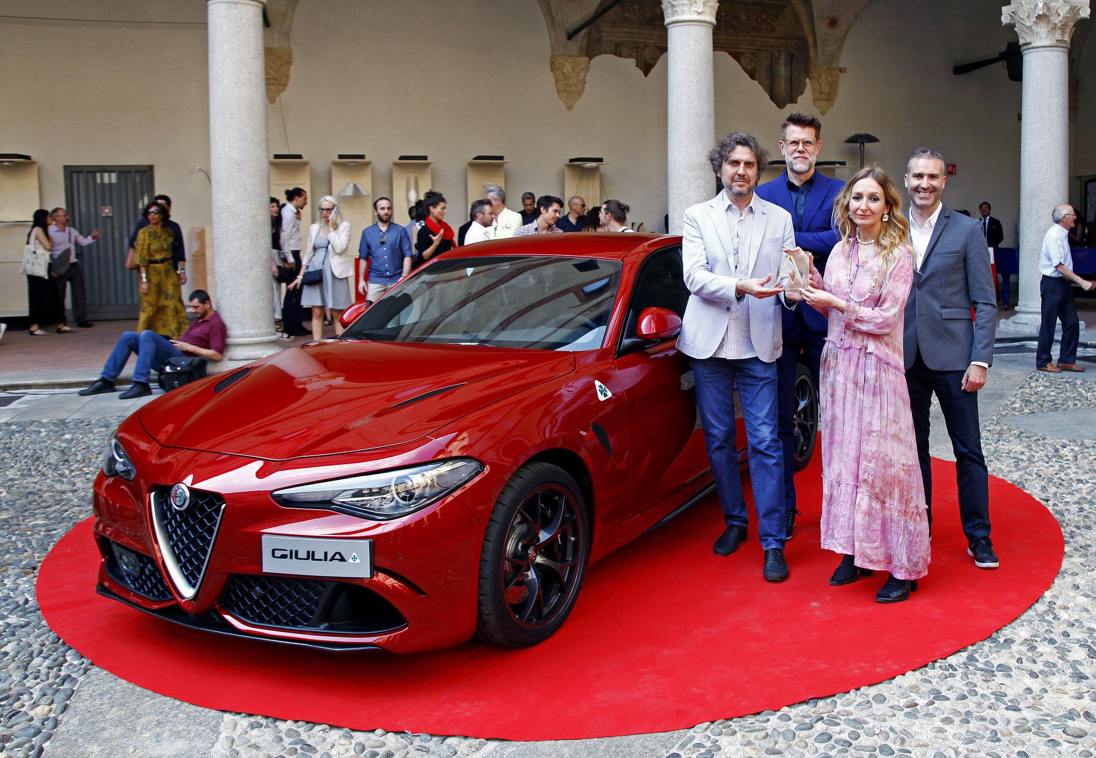 Alfa Romeo Giulia ha ganado la XXV edición del “Compasso d’Oro ADI”