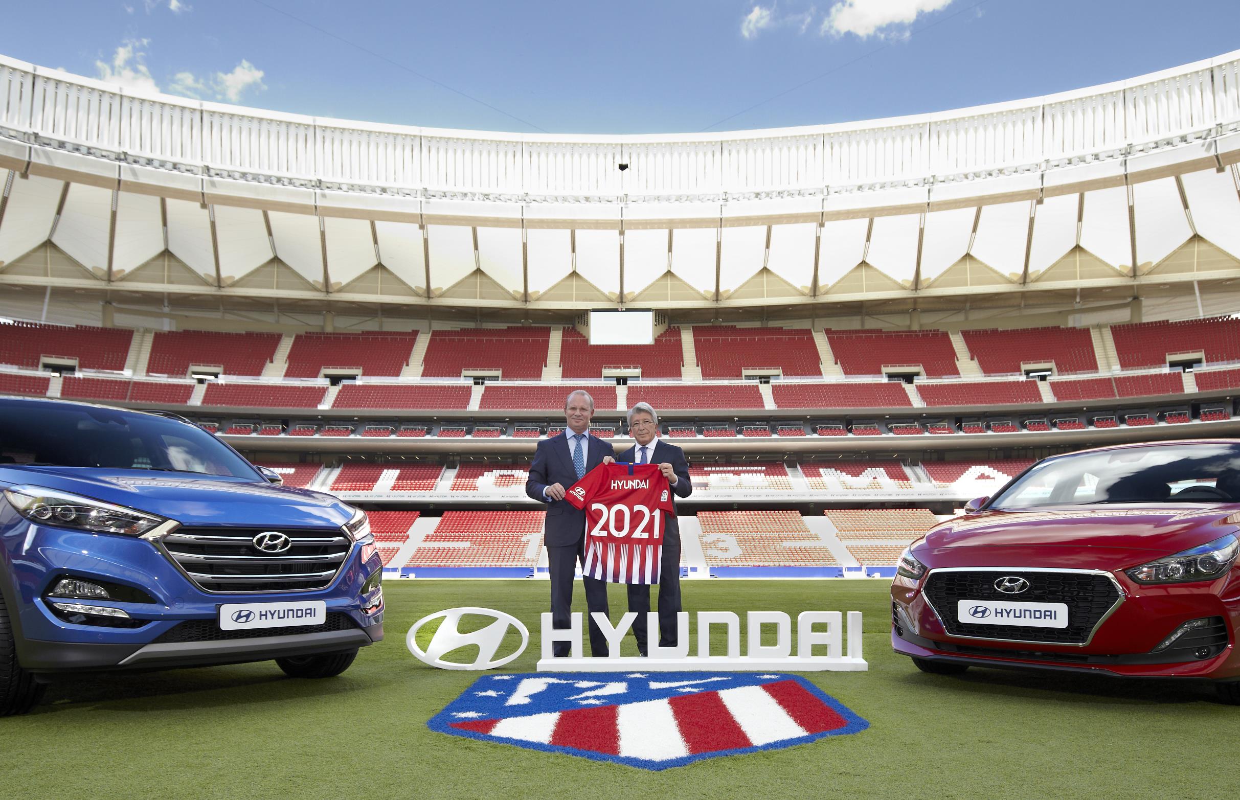 Hyundai Motor patrocinador del Atlético de Madrid