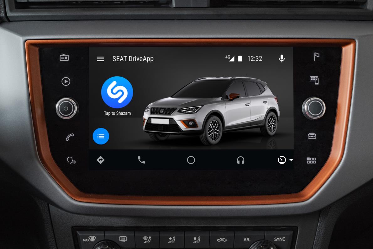 SEAT incluye Shazam en sus modelos