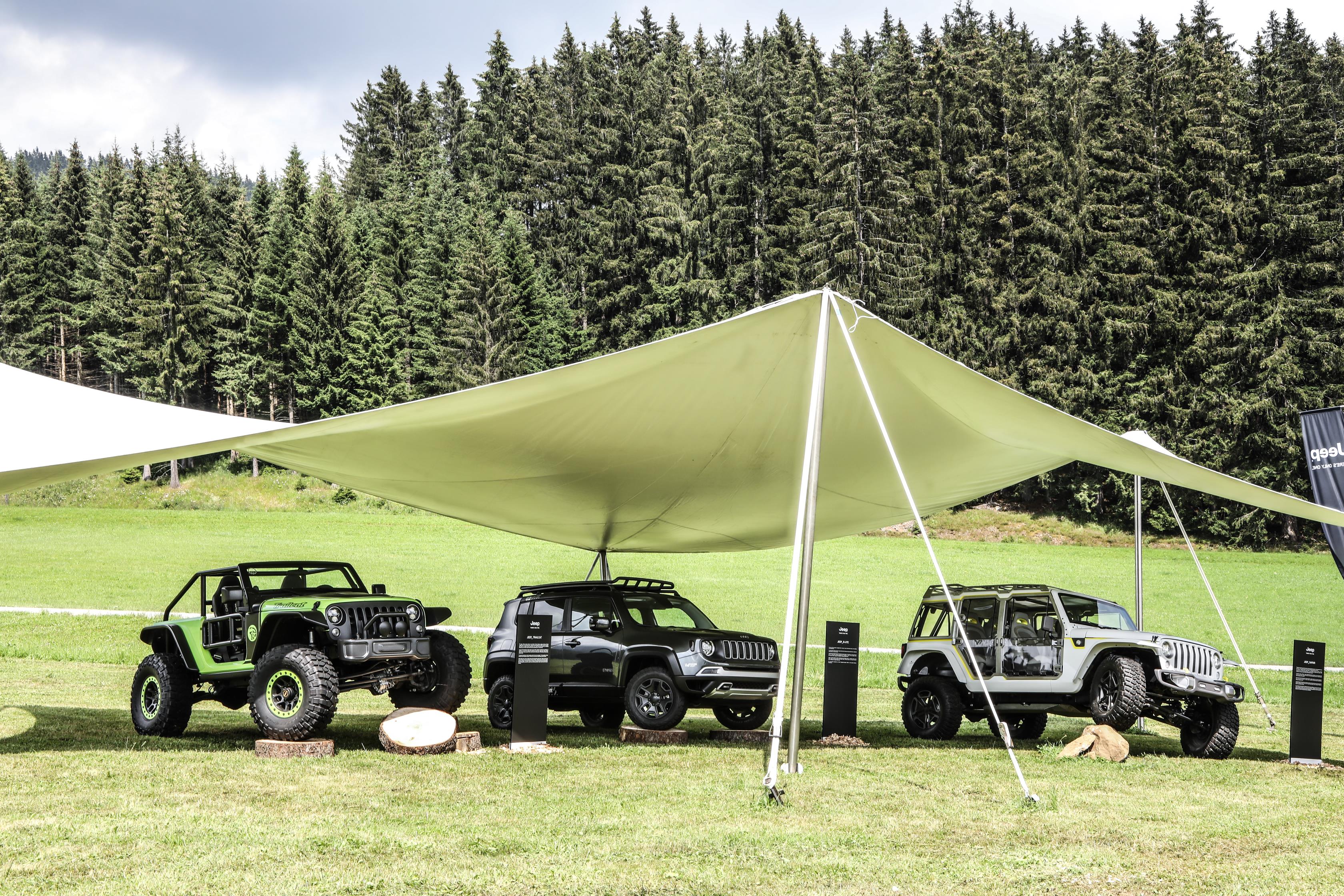 Nuevo Jeep Wrangler en el Jeep Camp