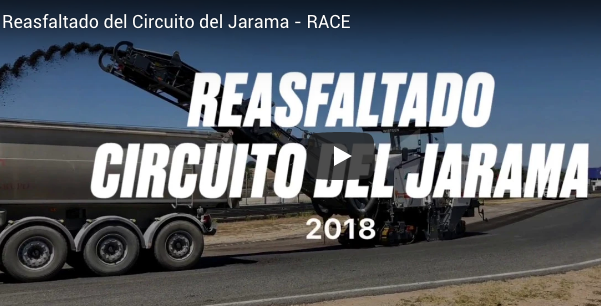 Comienza el reasfaltado del Circuito del Jarama