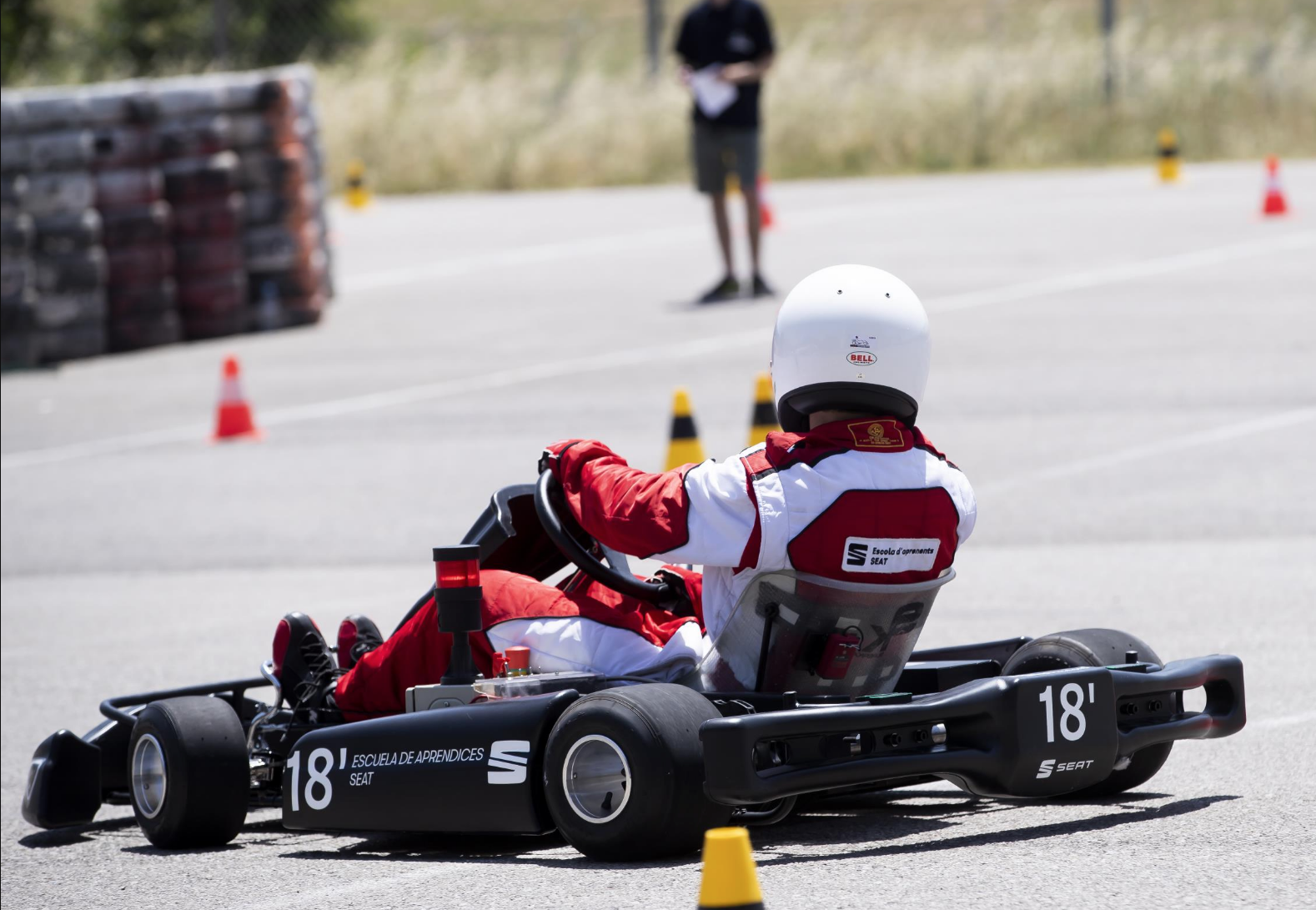 Un equipo de alumnos de la Escuela de Aprendices de SEAT ha diseñado, construido y desarrollado, un kart eléctrico