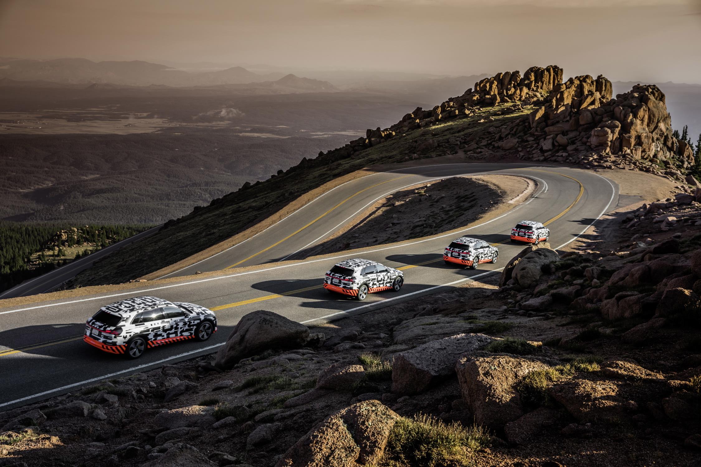 AUDI e-Tron en Pikes Peak