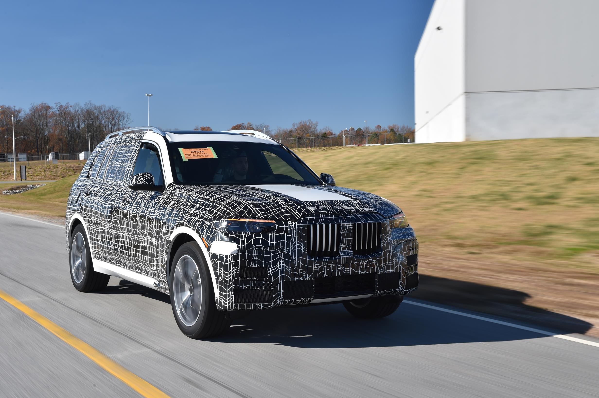 Últimas pruebas del BMW X7