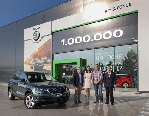 SKODA produce su SUV 1 millón