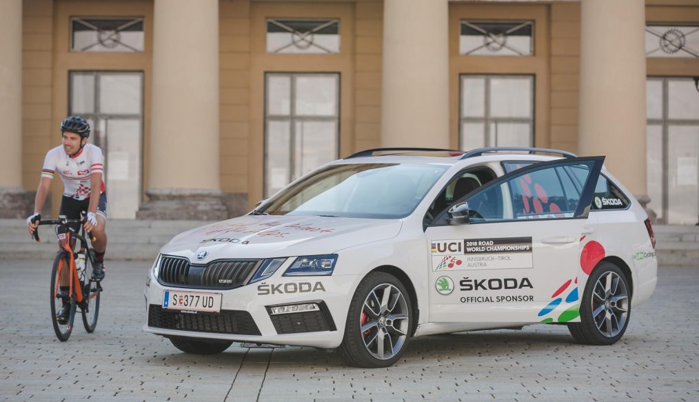 SKODA Auto patrocinador del Mundial de Ciclismo en Ruta