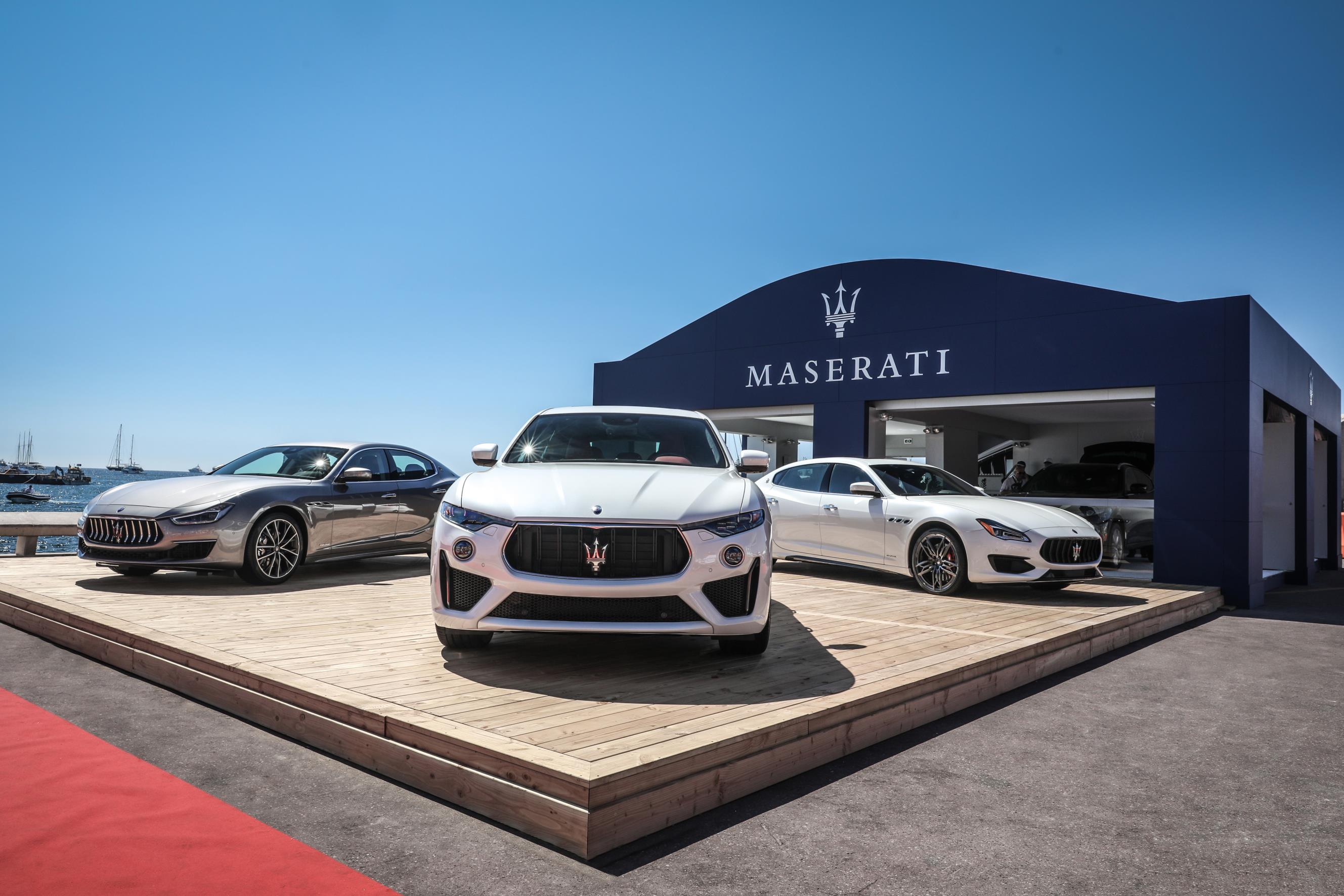Maserati actuará como coche oficial en la 41ª edición del Cannes Yachting Festival