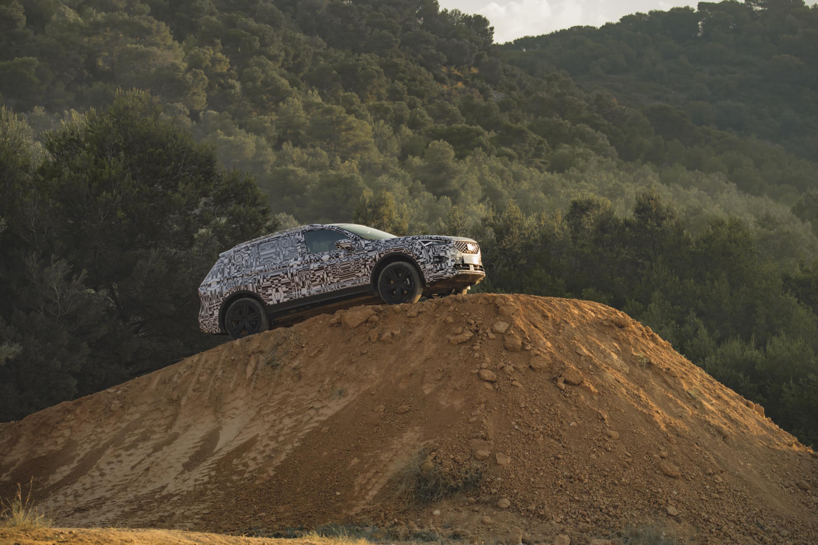 SEAT Tarraco en movimiento