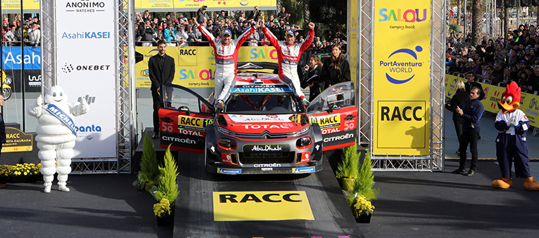 Sin palabras, Sébastien Loeb-Daniel Elena (Citroën C3 WRC) logran su 9ª victoria en el RallyRACC