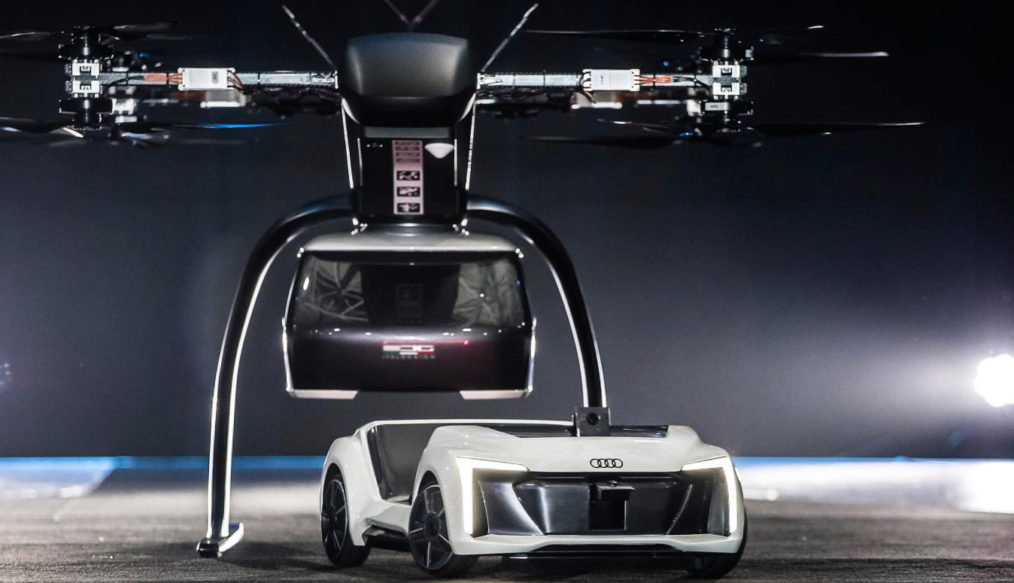 AUDI, Italdesign y Airbus prueban su prototipo de taxi aéreo