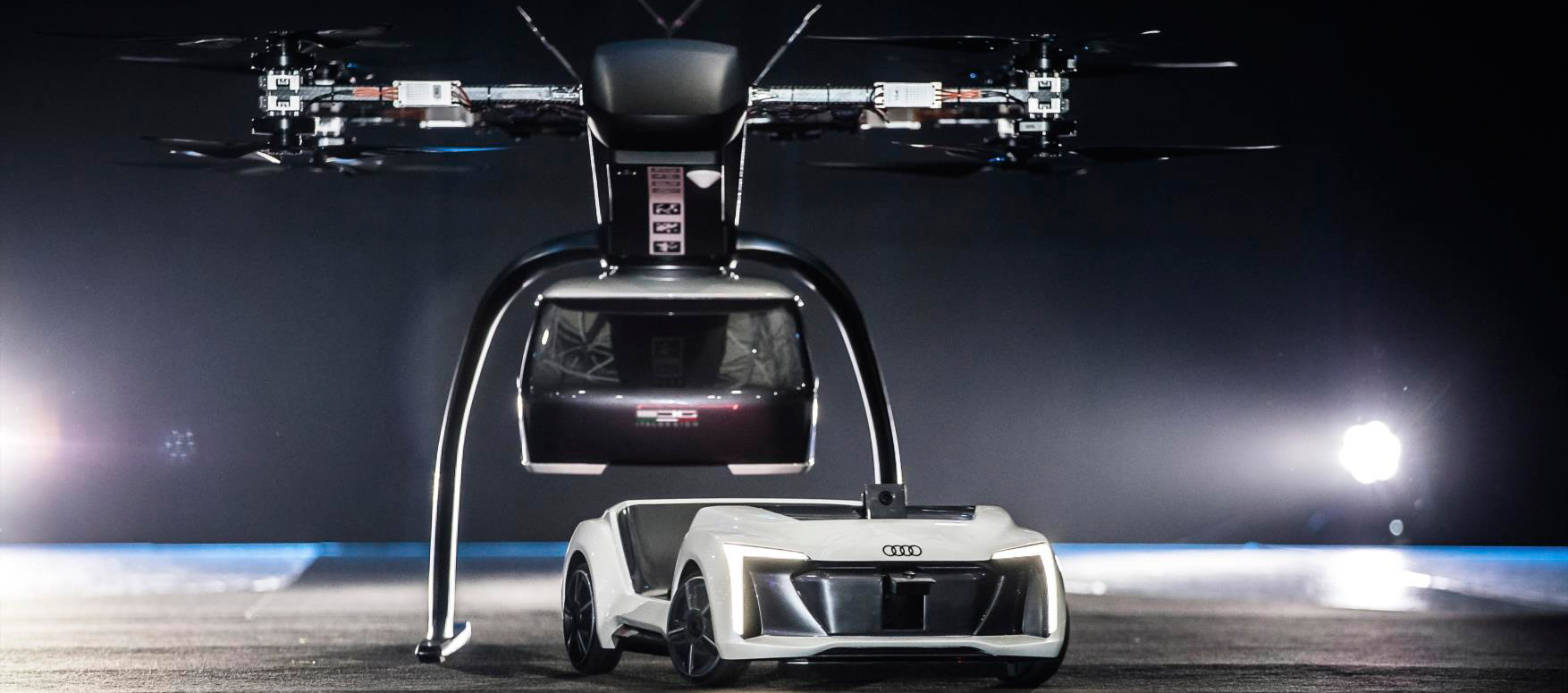 AUDI, Italdesign y Airbus prueban su prototipo de taxi aéreo