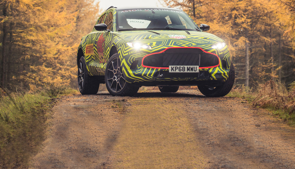 Aston Martin DBX, el SUV ya está de pruebas